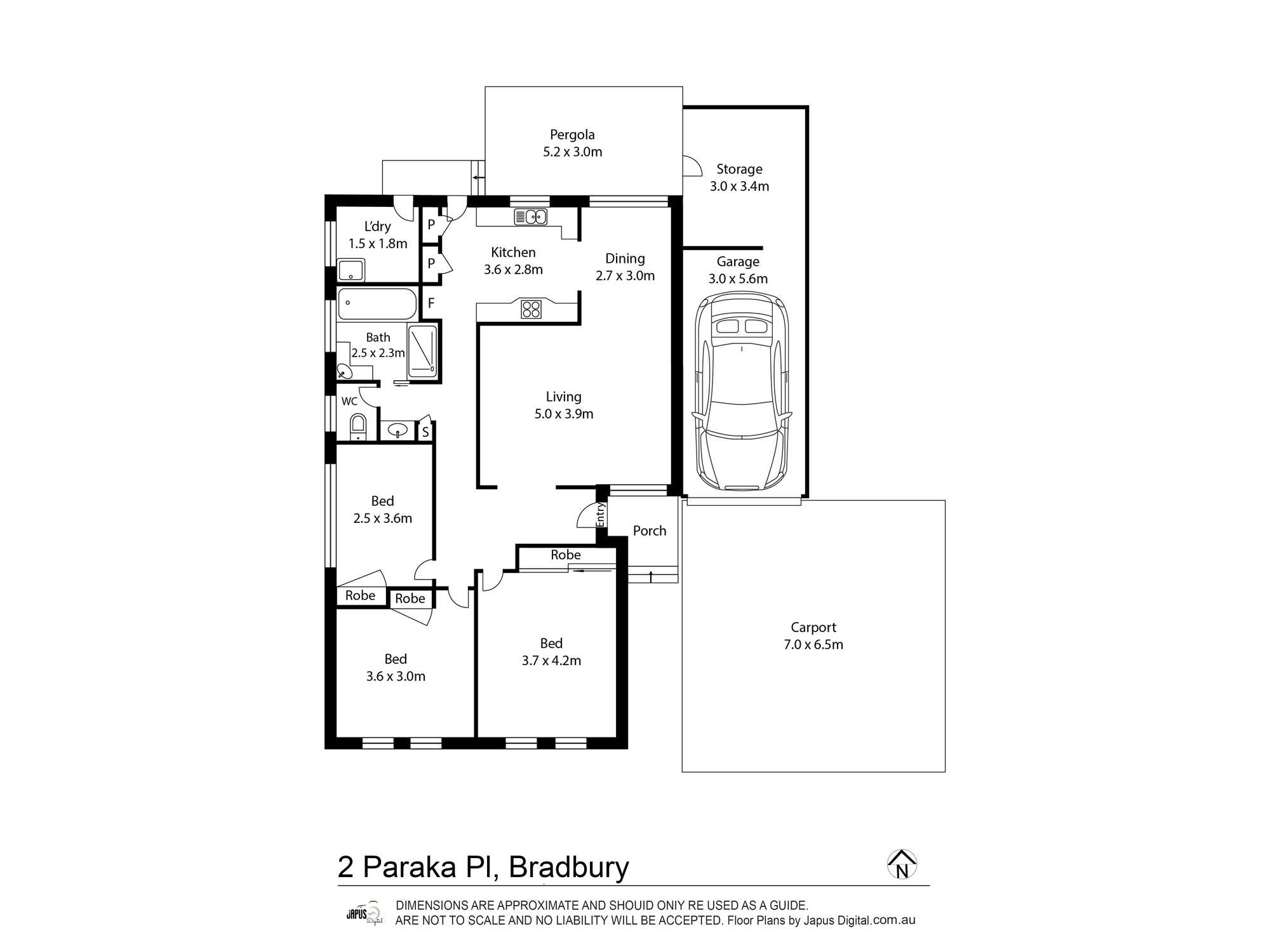 2 Paraka Place Bradbury