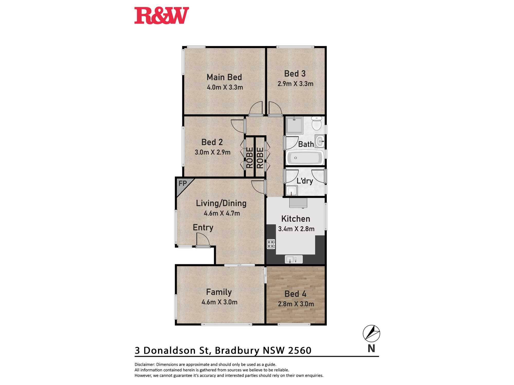 3 Donaldson Street Bradbury