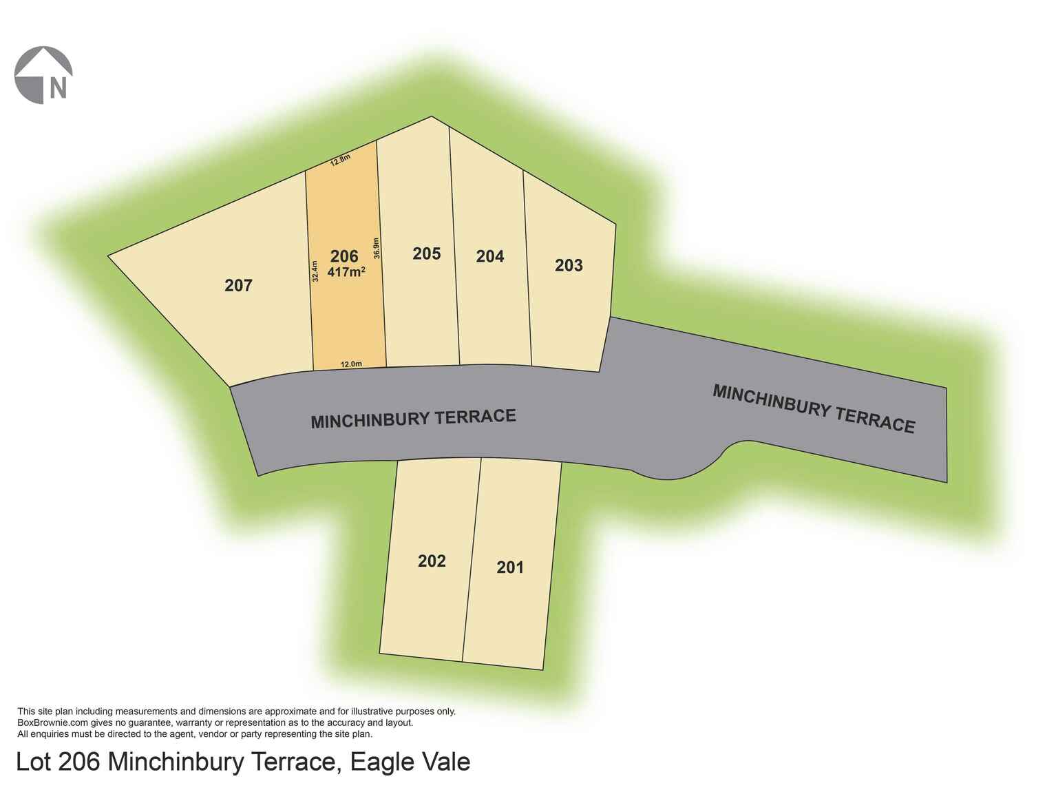 Lot 206 Minchinbury Terrace Eagle Vale
