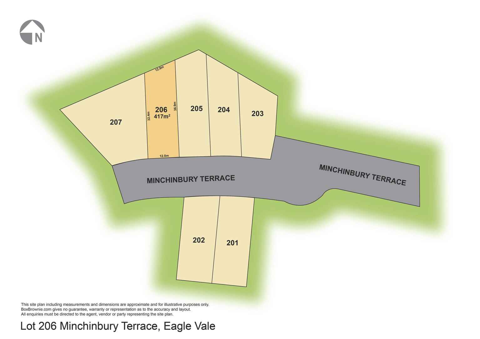 Lot 206 Minchinbury Terrace Eagle Vale