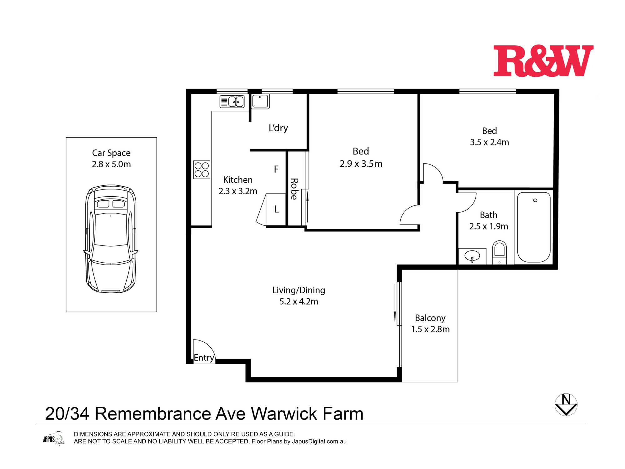 20/34 Remembrance Avenue Warwick Farm