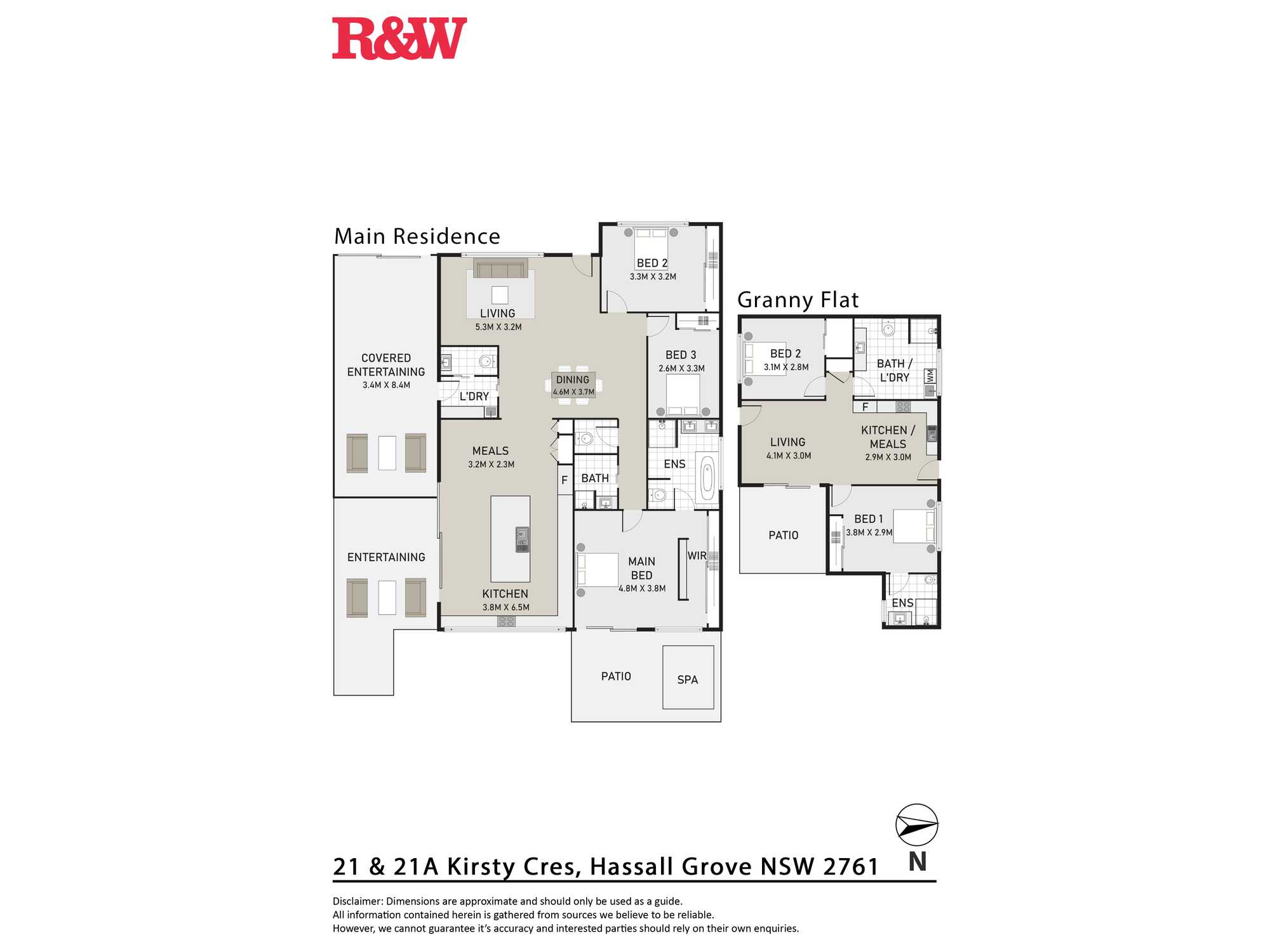 21 & 21A KIRSTY CRESCENT Hassall Grove