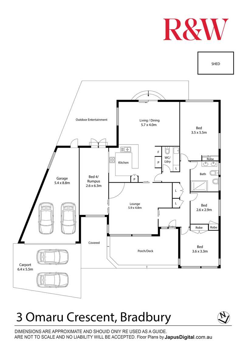 3 OMARU CRESCENT Bradbury