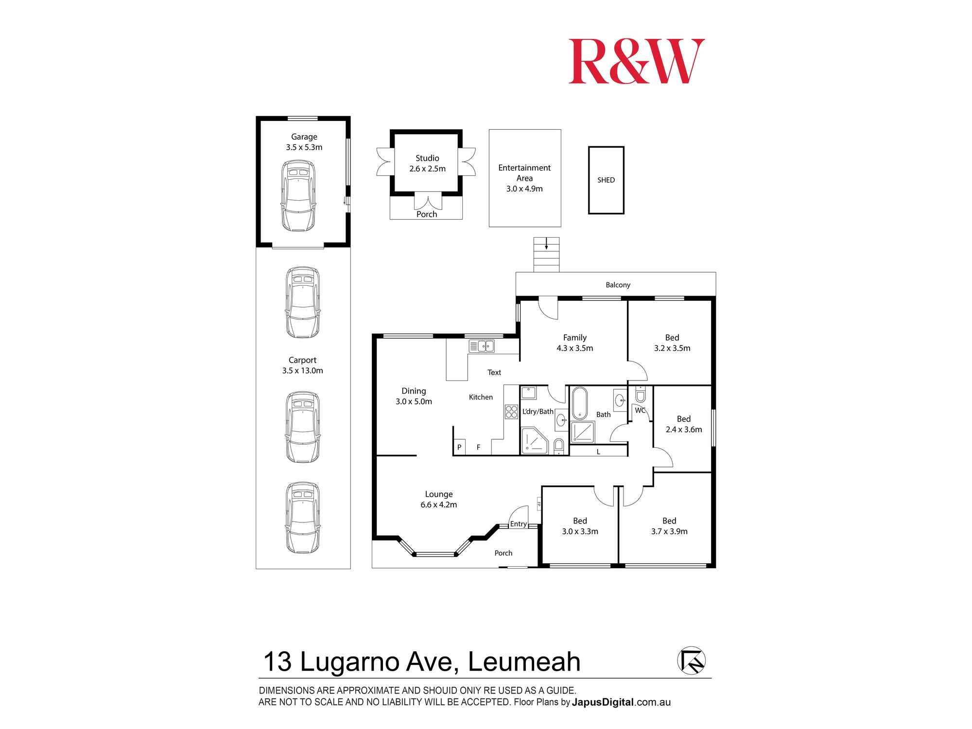 13 LUGARNO AVENUE Leumeah