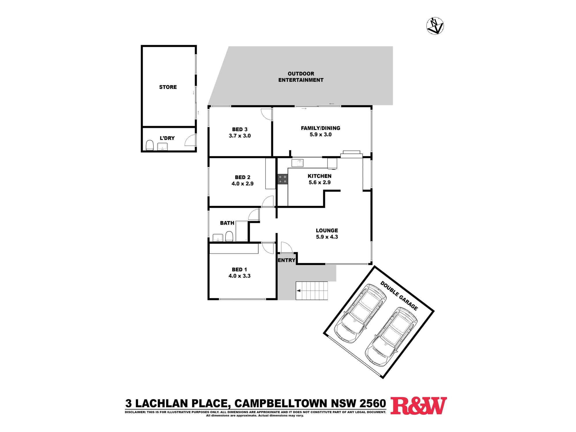 3 LACHLAN PLACE Campbelltown