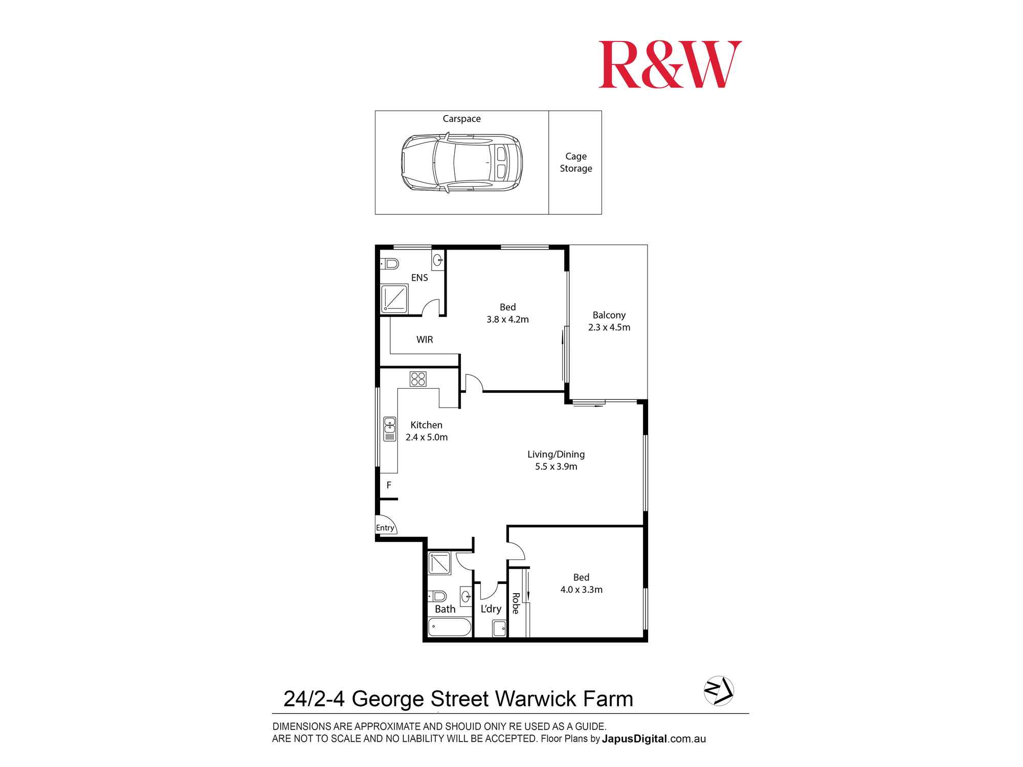 24/2 GEORGE STREET Warwick Farm