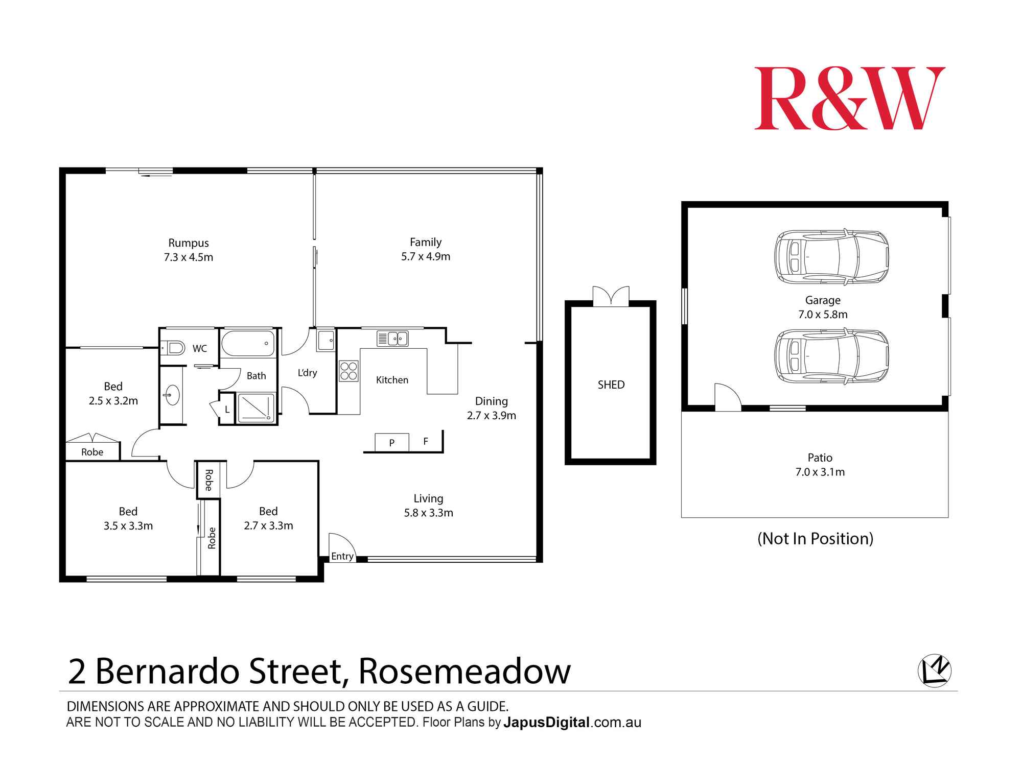 2 BERNARDO STREET Rosemeadow
