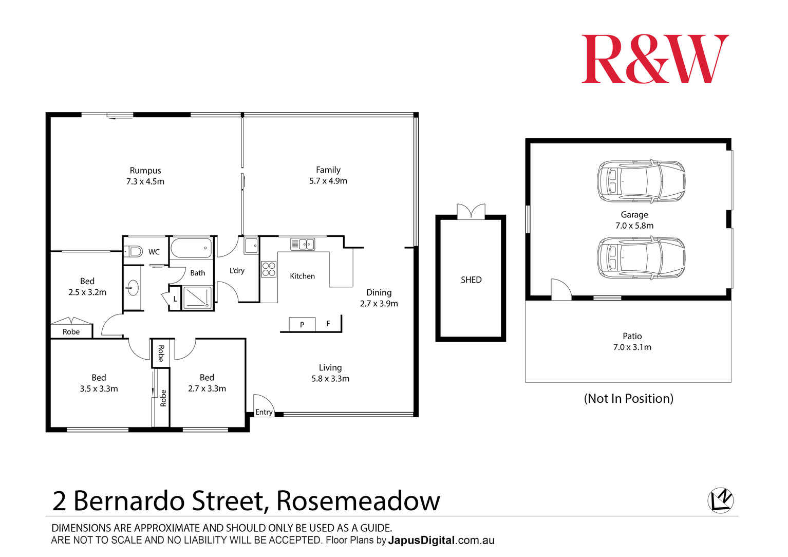 2 BERNARDO STREET Rosemeadow